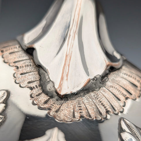 約 1830 年英國古董舊謝菲爾德盤咖啡壺