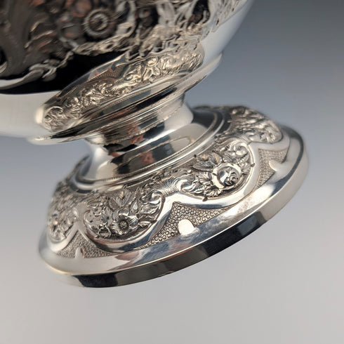 【お取り寄せ品】1893 英国アンティーク 純銀製 クラレットジャグ 900g Mappin&Webb