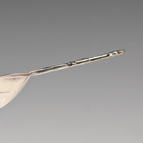 1981年 英国ヴィンテージ 純銀製 ティーキャディースプーン Roberts&Belk