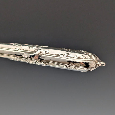 1866年 英国アンティーク 総純銀製 フルーツカトラリー6ペア 計555g Chawner&Co