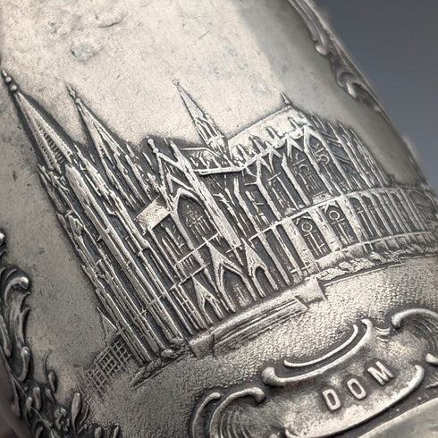 ドイツヴィンテージ ピューター製 ビーカーカップ