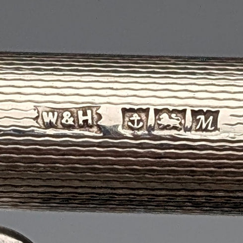 1961年 英国ヴィンテージ Walker&Hall 純銀製 シャープペンシル