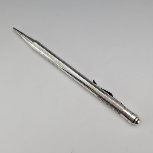英国ヴィンテージ ライフロング 純銀製 シャープペンシル 紙箱・リーフレット付
