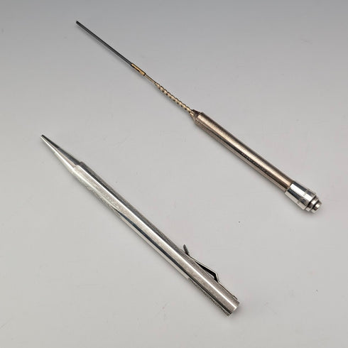 英国ヴィンテージ ライフロング 純銀製 シャープペンシル 紙箱・リーフレット付