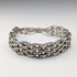 1976 British Vintage Sterling Silver Gate Style Bracelet 27g LC