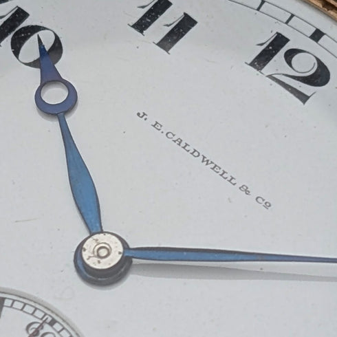 Circa 1915 Antique Vacheron Constantin Pocket Watch 14K Solid Gold Case JECaldwell In good working order