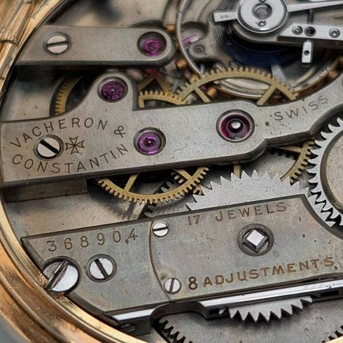 Circa 1915 Antique Vacheron Constantin Pocket Watch 14K Solid Gold Case JECaldwell In good working order