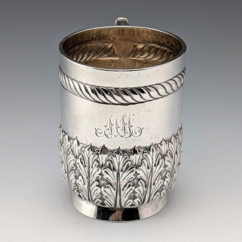 1894 年英國古董純銀馬克杯 141 克 Josiah Williams & Co