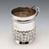 1894 British antique sterling silver mug 141g Josiah Williams & Co.