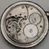 Circa 1902 Antique Longines Pocket Watch with Warrior & Ship Engravings, Silver Side Hunter Case, Good Working Condition