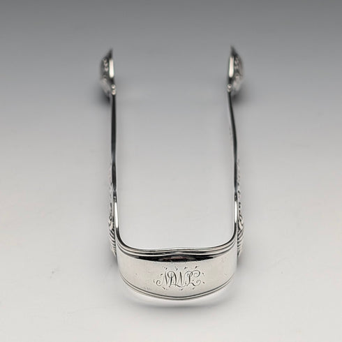 1827年 英国アンティーク 純銀製シュガートング 64g WC