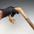 【ご注文品】英国スコットランド 紳士用 ホーンハンドル 羊飼いステッキ 杖 133cm