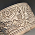 Antique British silver plate napkin rings, set of 6