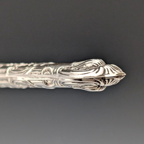 2 pairs of antique British silver handle cutlery from around 1890