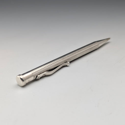 英國 Vintage Yard O 紅色卷銀自動鉛筆