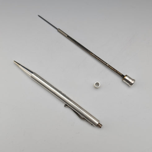 英國 Vintage Yard O 紅色卷銀自動鉛筆