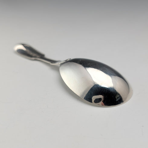 19 世紀中葉英國古董純銀茶盒湯匙 Reid&Sons