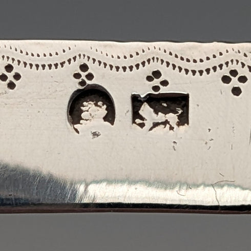 英國古董白色珍珠柄雙刃筆刀