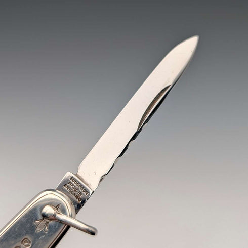 1958 年英國復古純銀手柄多功能工具 George Ibberson