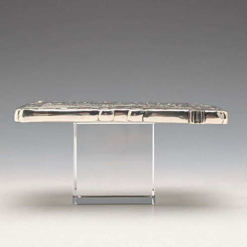 1893年 英国アンティーク 純銀製 カードケース 56g Frederick Marson
