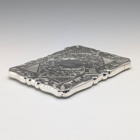 1893 英國古董純銀卡包 56 克 Frederick Marson