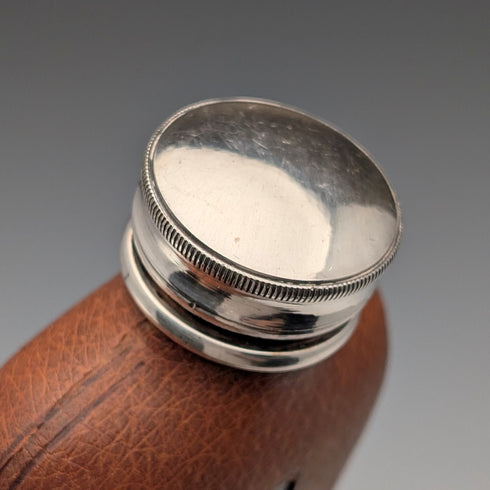 英國復古皮革和鍍銀玻璃九柱遊戲 James Dixon&Sons