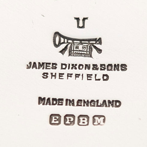 英國復古皮革和鍍銀玻璃九柱遊戲 James Dixon&Sons