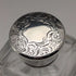 1867 British antique silver-capped glass bottles, set of three, James Vickery