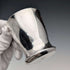 French vintage bird decoration silver plate beaker cup