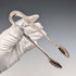 1853 British Antique Silver Plated Sugar Tongs Elkington