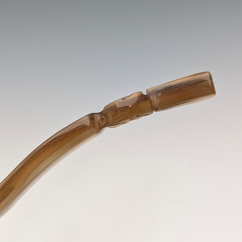 英國古董角薊裝飾茶罐勺