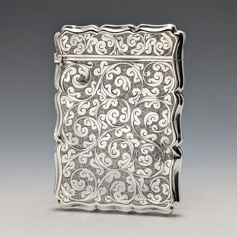 1895 年英國古董純銀卡包 48 克 Colen Hewer Cheshire