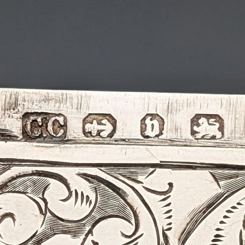 1895 年英國古董純銀卡包 48 克 Colen Hewer Cheshire