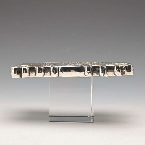 1876年 英国アンティーク 純銀製 カードケース 60g Colen Hewer Cheshire