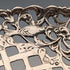 1922年 オランダアンティーク 835シルバー製 鳥装飾 スライサー 43g W2V