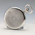 antique Ulysse Nardin pocket watch silver side hunter case works well