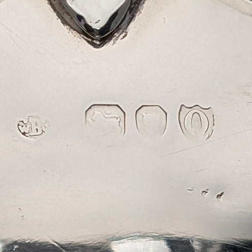 1891年 英国アンティーク 純銀製 大型シュガーボウル 395g Walter&John Barnard