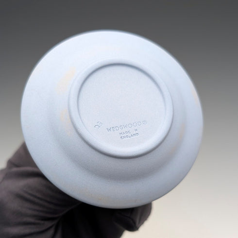 英國復古 Wedgwood Jasperware 淡藍色戒指托