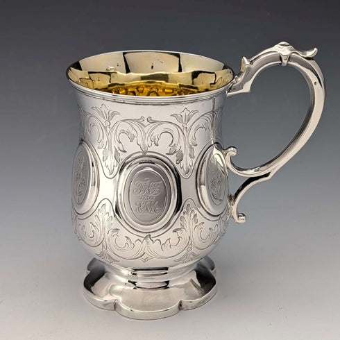 1855 年英國古董純銀杯 139 克 Henry Wilkinson