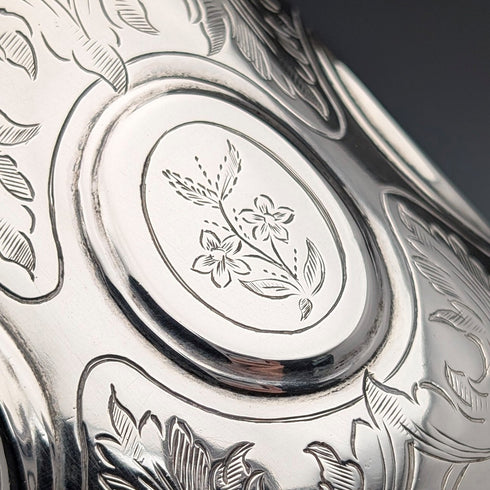 1855 年英國古董純銀杯 139 克 Henry Wilkinson