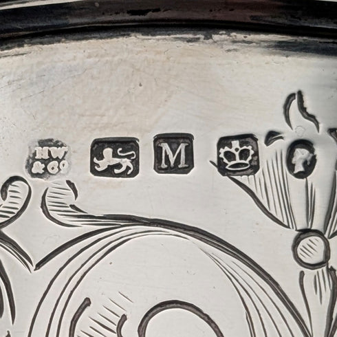 1855 年英國古董純銀杯 139 克 Henry Wilkinson