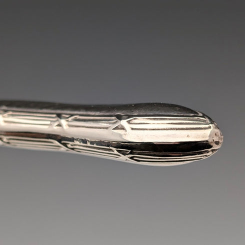 1905年頃 英国アンティーク 総純銀製 カトラリーペア 計71g William Hutton