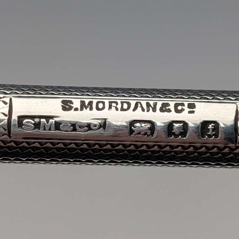 1921 年英國古董純銀沾水筆 S Mordan