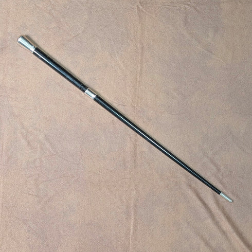 1917 年英國古董純銀裝飾指揮棒 51 公分 Ebenezer Neewman