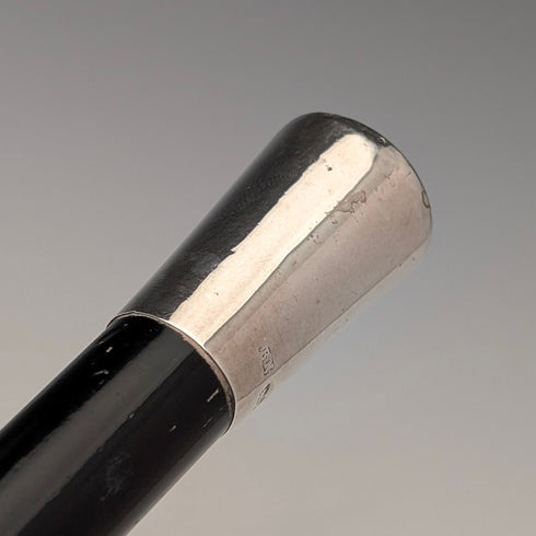 1917 年英國古董純銀裝飾指揮棒 51 公分 Ebenezer Neewman