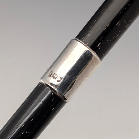 1917 年英國古董純銀裝飾指揮棒 51 公分 Ebenezer Neewman