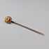 Antique British 15ct gold pin brooch in case