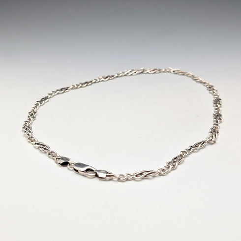 義大利復古純銀凱爾特結鍊項鍊 22 克 KPB