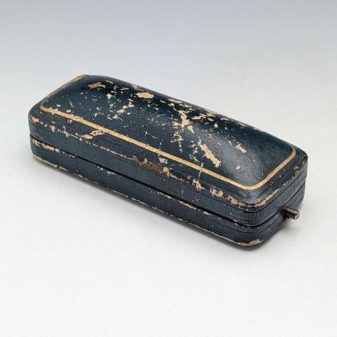 古董英國 15ct 金別針胸針(盒裝)