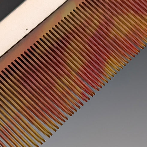 1928 年英國古董純銀梳子,由 Charles Henry Dumenil 製作